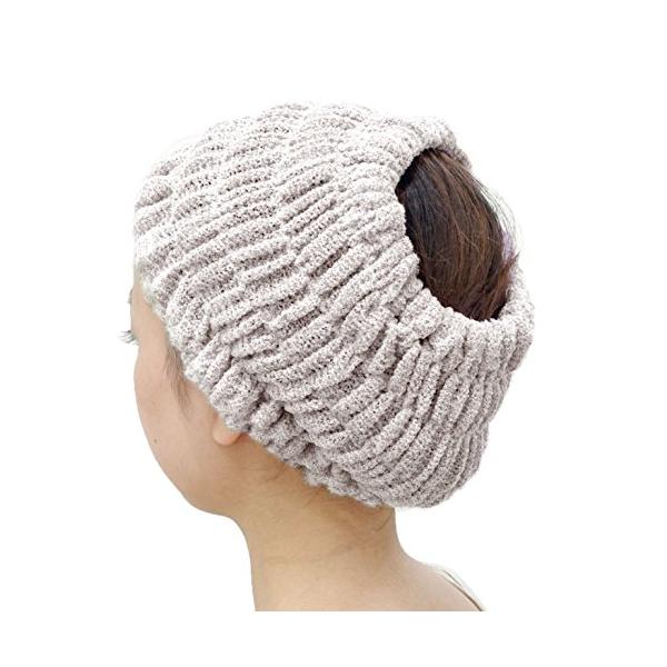 ※併売のため、在庫切れの際はご了承ください。発送委託により倉庫業者がお届けする場合がございます※サイズ：フリーサイズ外寸：13cm×20cm×2cm素材：ナイロン70％、綿30％生産国：日本トリートメント中にお風呂で使えるターバンです。乾き...