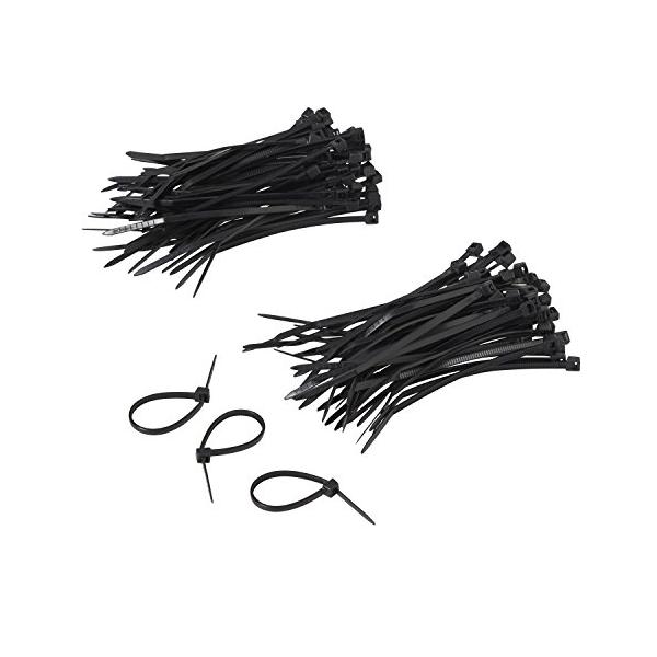 ※併売のため、在庫切れの際はご了承ください。発送委託により倉庫業者がお届けする場合がございます※製造国：中国用途：屋外のケーブル・電線の固定・結束バンド寸法 長さx幅x厚さ(mm)：150x3.6x1.2最大結束径：35mmループ引張強度：...