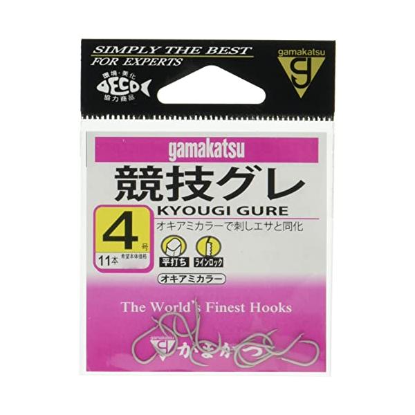 ※併売のため、在庫切れの際はご了承ください。発送委託により倉庫業者がお届けする場合がございます※主な対応魚種:グレ メジナ号数:6号入り数:11本カラー:オキアミ