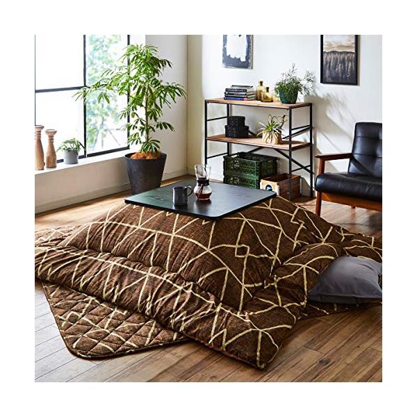 ※併売のため、在庫切れの際はご了承ください。発送委託により倉庫業者がお届けする場合がございます※こたつ掛敷セットサイズ : 約190×190cm 正方形素材:掛け 表地=ポリエステル 100%【ピーチスキン】裏地=ポリエステル 100%【ピ...