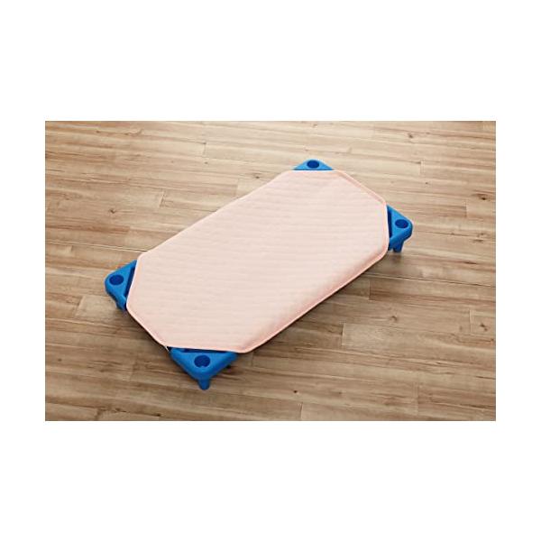 ※併売のため、在庫切れの際はご了承ください。発送委託により倉庫業者がお届けする場合がございます※コット専用たおる敷きパッド肌触りの良いタオル生地を使用【表地】パイル部：綿100％　【裏地】ポリエステル100％　【中材】ポリエステル100％液...