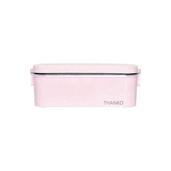 他サイト： THANKO 炊飯器 小型 一人用 おひとりさま用超高速弁当箱炊飯器 白色/さくら色/藍色 (さくら色)の商品画像
