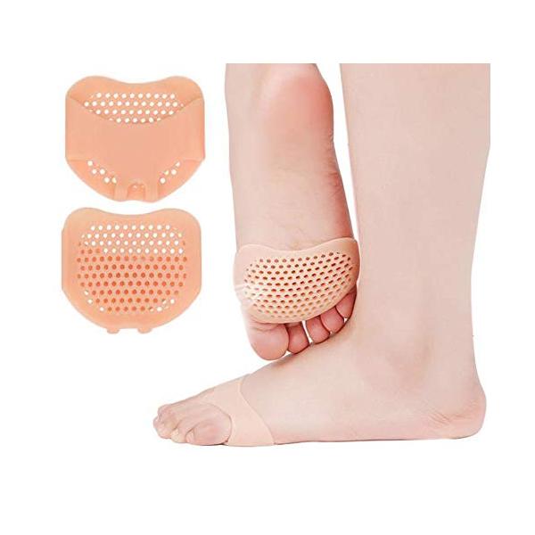※併売のため、在庫切れの際はご了承ください。発送委託により倉庫業者がお届けする場合がございます※柔らかいシリコン素材で足裏の衝撃吸収。 足先にかかる体重や地面からの衝撃をしっかり吸収し、体重が均等にかかるように調整します。足裏の底マメ・タコ...