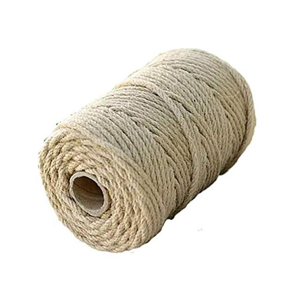 ※併売のため、在庫切れの際はご了承ください。発送委託により倉庫業者がお届けする場合がございます※麻100% 太さ(約)4mm 長さ100メートル 無染色環境に優しい天然素材です。そのまま土に返る循環素材なので園芸や農作業など様々なニーズに安...