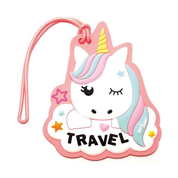 ※併売のため、在庫切れの際はご了承ください。発送委託により倉庫業者がお届けする場合がございます※かわいいユニコーンのネームタグです。旅行用のスーツケースに付ける以外にも普段使いのカバンやリュックにつけてもかわいいです。かわいいデザインとカラ...