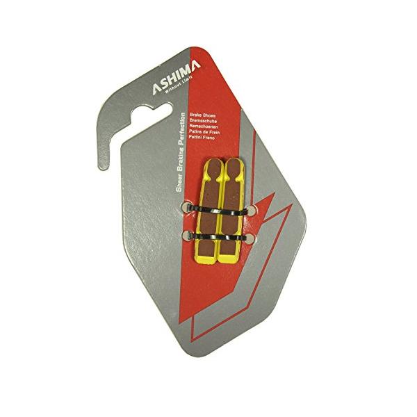 ※併売のため、在庫切れの際はご了承ください。発送委託により倉庫業者がお届けする場合がございます※(アシマ/ASHIMA)(自転車用ブレーキシュー)ARS75R-P-PCAC リペア パッド (カーボンリム用)
