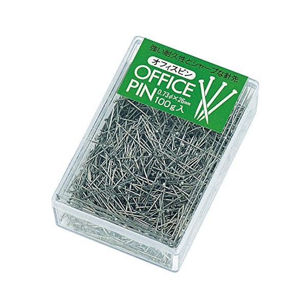 ※併売のため、在庫切れの際はご了承ください。発送委託により倉庫業者がお届けする場合がございます※細くて丈夫なミツヤのオフィスピンシャープな針先でしっかりとめられます。サイズ:太さ0.73x長さ26mm 内容量:100g(約1000本)カラー...