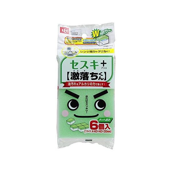 ※併売のため、在庫切れの際はご了承ください。発送委託により倉庫業者がお届けする場合がございます※サイズ: 4×4×3cm生産国:日本内容量:6個入セスキ炭酸ソーダと「激落ち」メラミンクリーナー、Wのパワーで油汚れを分解して落とする。セスキ炭...