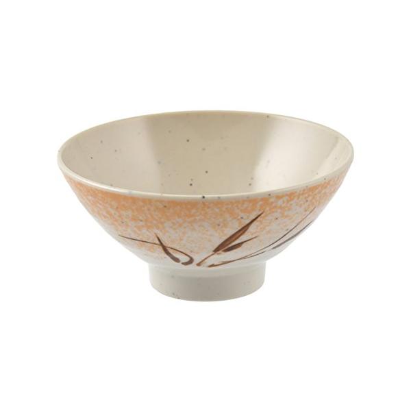 関西合成樹脂工業 「紅志野」 茶碗 0 メラミン 日本製 RTYD2