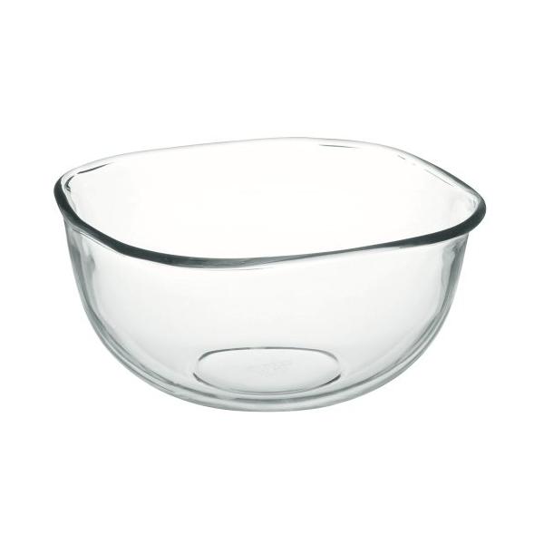 他サイト： iwaki(イワキ) 耐熱ガラス ボウル 角型 外径23×23cm 3.3L KBC337の商品画像