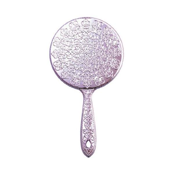 ※併売のため、在庫切れの際はご了承ください。発送委託により倉庫業者がお届けする場合がございます※サイズ:鏡直径/12.2cm 枠/13*24.5*1cm重量:121g材質:ガラス鏡、ABS樹脂生産国:日本