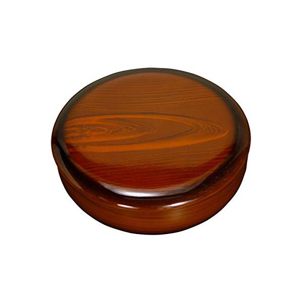 橋本達之助工芸 菓子器 木目調 18cm (日本の手作りの逸品です)