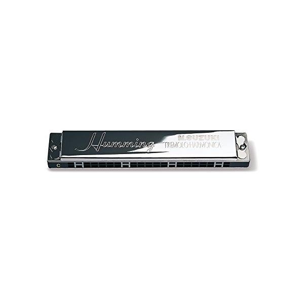 他サイト： SUZUKI スズキ 21穴複音ハーモニカ ハミング SU-21 Humming C#m調の商品画像