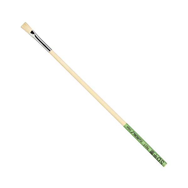 ※併売のため、在庫切れの際はご了承ください。発送委託により倉庫業者がお届けする場合がございます※穂先サイズ:6×12mm使用用途:日本画・デザイン筆の固さ:やわらかい素材: 羊毛絵具の含み:おおい