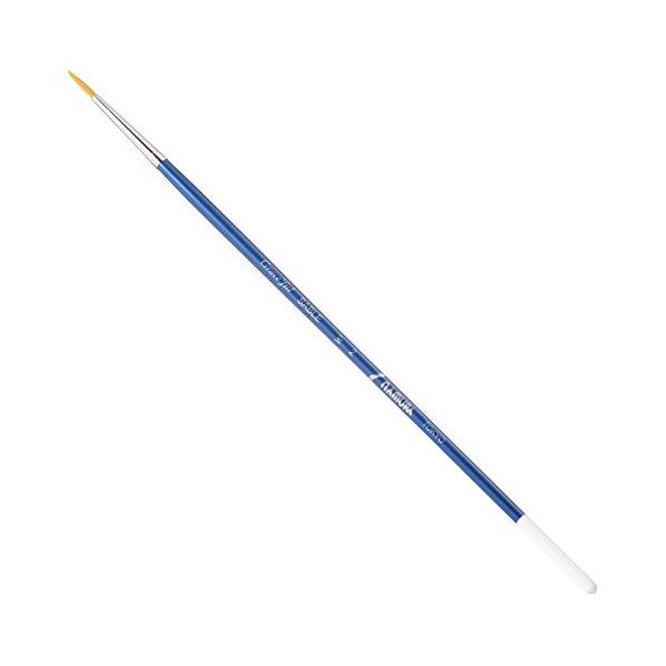 ※併売のため、在庫切れの際はご了承ください。発送委託により倉庫業者がお届けする場合がございます※穂先サイズ(約): 2×12mm使用用途:水彩画・デザイン筆の固さ:ふつう素材:ナイロン毛・羊毛絵具の含み:ふつう