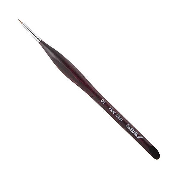 ※併売のため、在庫切れの際はご了承ください。発送委託により倉庫業者がお届けする場合がございます※穂先サイズ(約): 1.4×6mm使用用途:水彩画筆の固さ:やややわらかい素材:イタチ毛絵具の含み:ふつう