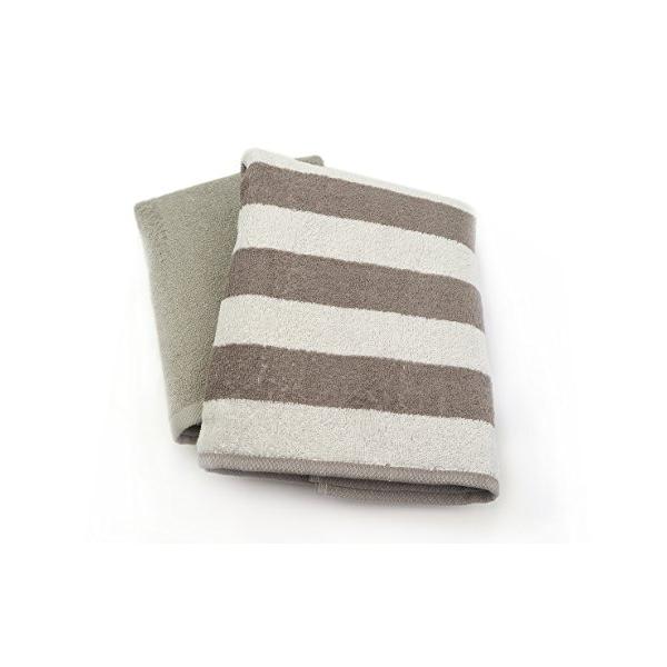 ※併売のため、在庫切れの際はご了承ください。発送委託により倉庫業者がお届けする場合がございます※【ミニバスタオル2枚セット】サイズ：約50×100cm素材：綿100%生産国：中国重量：約156ｇカラー：グレー