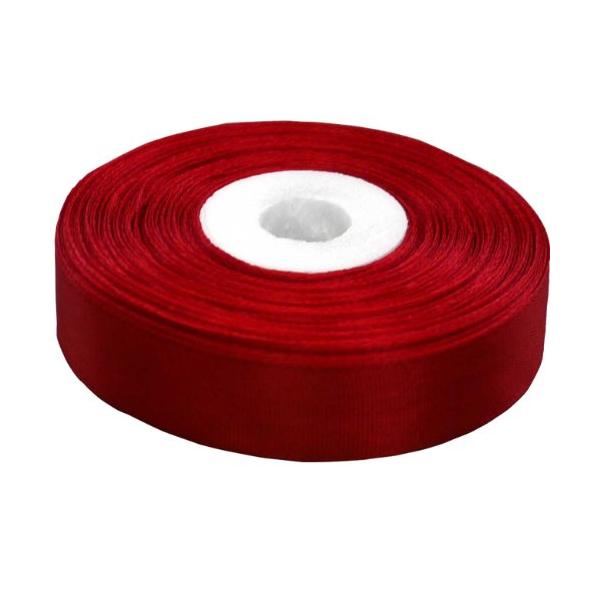 ※併売のため、在庫切れの際はご了承ください。発送委託により倉庫業者がお届けする場合がございます※マミー商事 小白リボン 24mm幅 約28m巻 Col.2 赤