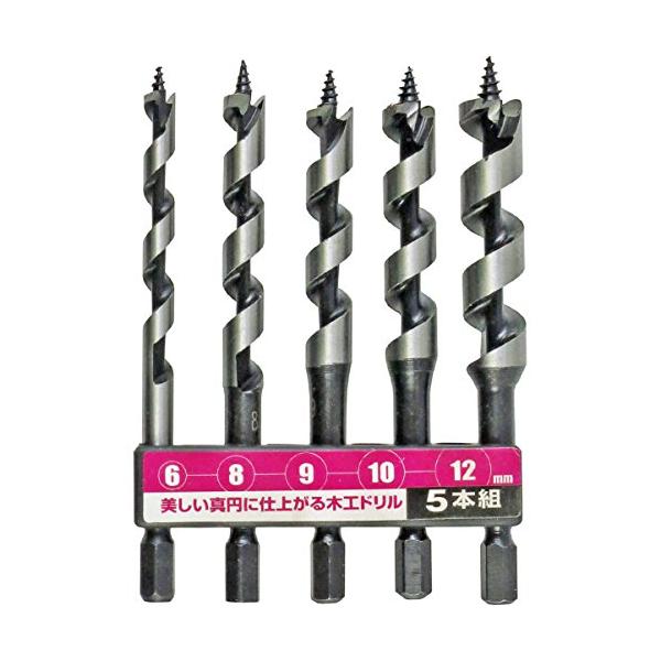 他サイト： SUN UP 木工ドリルビット 5本組 SWD-51の商品画像