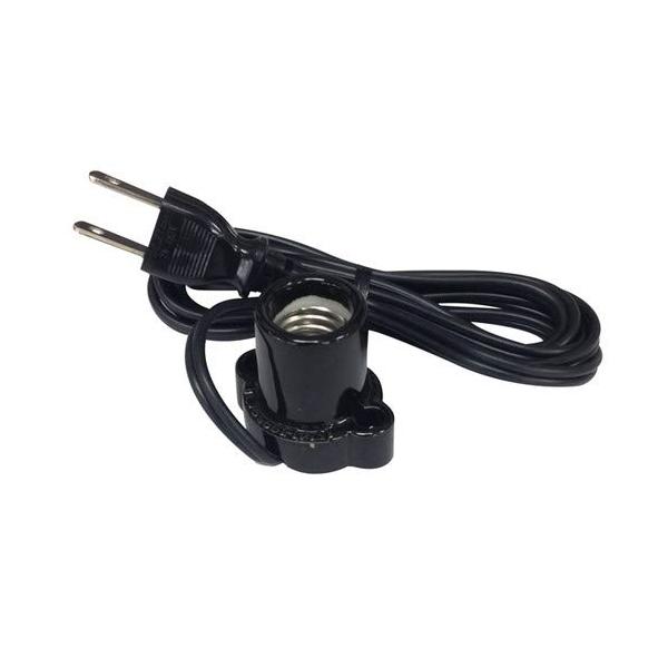 ※併売のため、在庫切れの際はご了承ください。発送委託により倉庫業者がお届けする場合がございます※口金:E17定格:3A-125Vコード長:1.5m使用電線:ビニール平行線(VFF)0.75mm2×2芯取付ピッチ:33mm