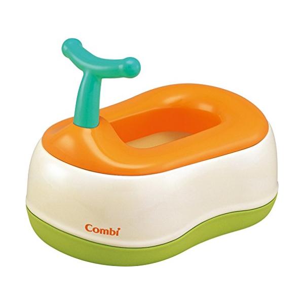 他サイト： コンビ トイレトレーニング ベビーレーベル おまるでステップ レーベルオレンジ 1個 (x 1)の商品画像