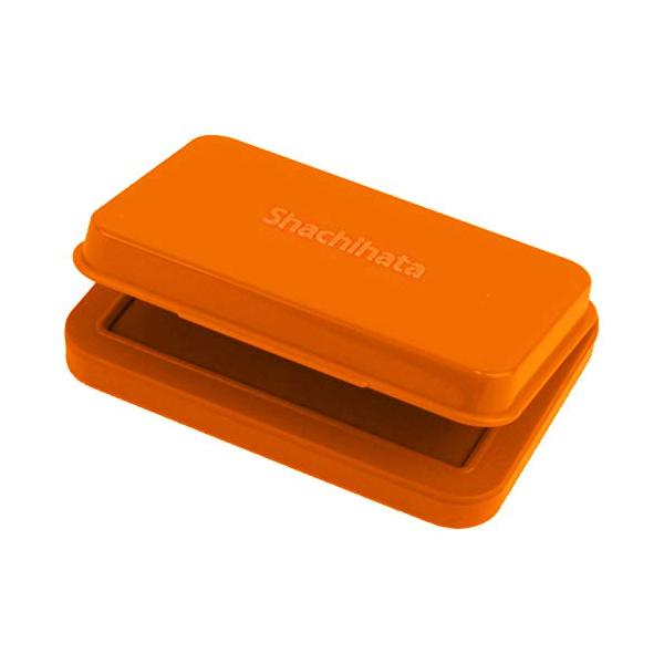 ※併売のため、在庫切れの際はご了承ください。発送委託により倉庫業者がお届けする場合がございます※【サイズ】小形【インキ色】朱色【インキ種類】油性顔料【補充インキ】SgN-40【寸法】77×56×15.9mm