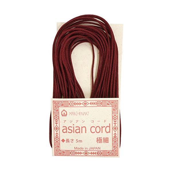 ※併売のため、在庫切れの際はご了承ください。発送委託により倉庫業者がお届けする場合がございます※品番:-サイズ・入数:極細 5m色・柄:Col.727 エンジ太さ:約0.8mm