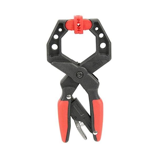 ※併売のため、在庫切れの際はご了承ください。発送委託により倉庫業者がお届けする場合がございます※用途:ホビー・木工作業等で材料の固定特徴:握るだけで簡単ロックが可能口の開き:0~35mm材質:ナイロンファイバー・TPR入数:1個