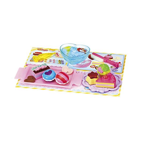 ※併売のため、在庫切れの際はご了承ください。発送委託により倉庫業者がお届けする場合がございます※<b>対象年齢 :</b>3才以上付属品:色変わりスイーツ6個、クッキー2個、まほうのハケ1本、まほうのスポイト1個、ま...