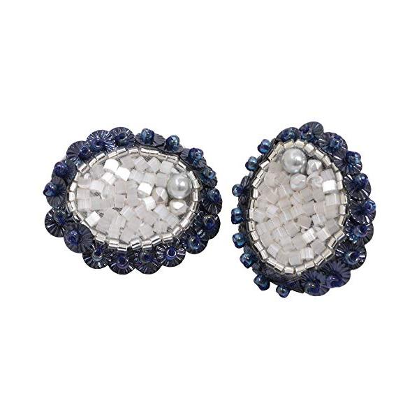 ※併売のため、在庫切れの際はご了承ください。発送委託により倉庫業者がお届けする場合がございます※品番:HCK004仕様:ビーズキット出来上がりサイズ:約2.3cm×1.7cm色・柄:オーバルピアスセット内容:スパンコール、ビーズ、糸、クラフ...