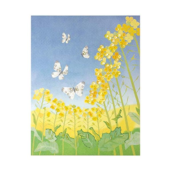 ※併売のため、在庫切れの際はご了承ください。発送委託により倉庫業者がお届けする場合がございます※キット内容：ビーズ、ラインストーン、スパンコール、グリッター、手芸用接着剤、下絵イラスト、作り方説明書用意するもの：はさみ、つまようじ、ピンセッ...