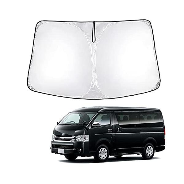 ※併売のため、在庫切れの際はご了承ください。発送委託により倉庫業者がお届けする場合がございます※【対応機種】：トヨタハイエースH200シリーズスタンダードボディH16.8。 注：ご注文前に車種をご確認ください。【複数のメリット】紫外線防止・...