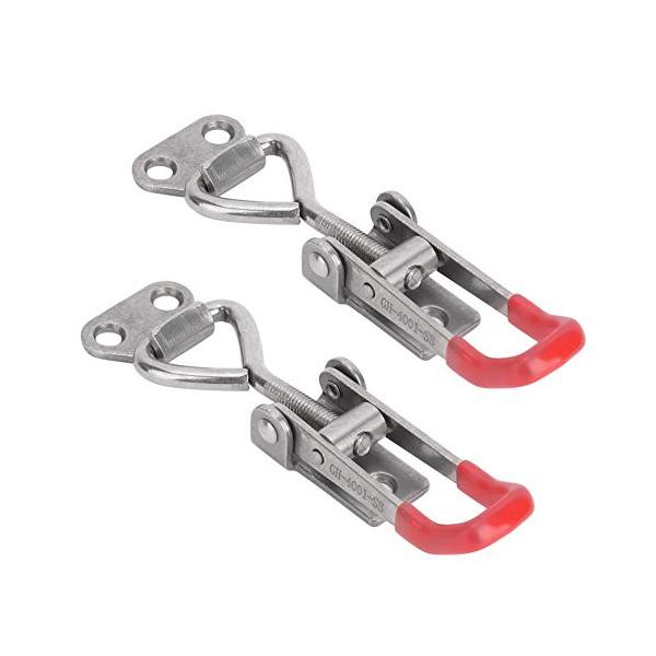 ※併売のため、在庫切れの際はご了承ください。発送委託により倉庫業者がお届けする場合がございます※304ステンレス鋼材料でできており、耐摩耗性と長寿命です。強力なクランプ力、最大150kgのシングルクランプ力です。プレートの厚さは2.0mmで...