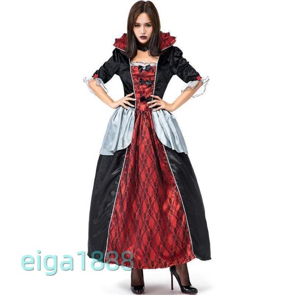 ハロウィン衣装 ヴァンパイア コスチューム 魔女 ドラキュラ 吸血鬼 衣装 伯爵 コウモリ バンパイア 悪魔 鬼の花嫁 大人用 レディース ガールズ