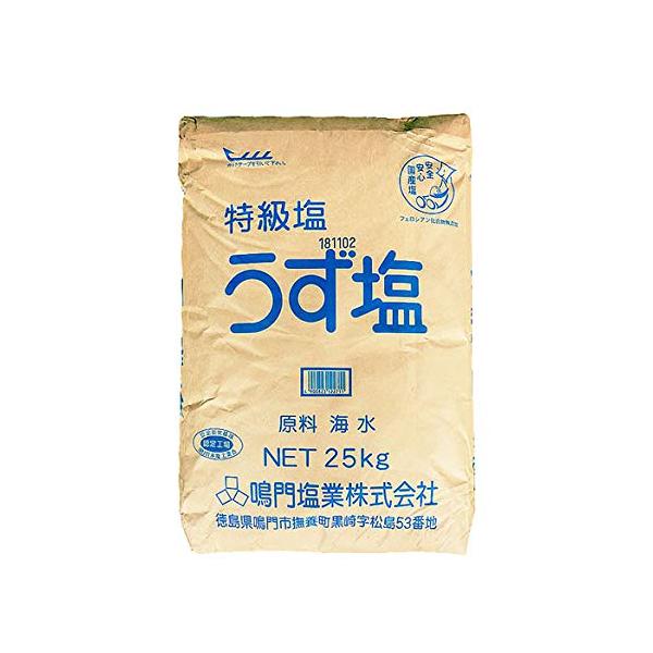 鳴門 特級塩 うず塩 25kg