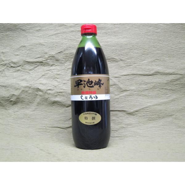 佐々長醸造　早池峰特選醤油　1L