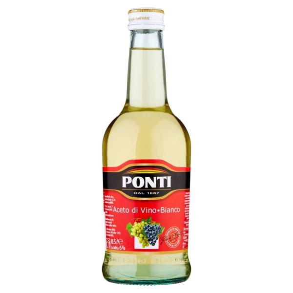 ポンティ ワインビネガー 白 500ml
