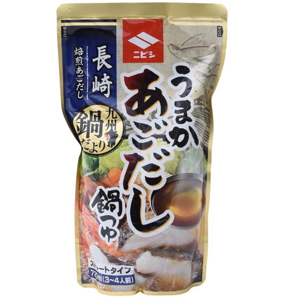 ニビシ醤油 うまか あごだし鍋つゆ 720ml