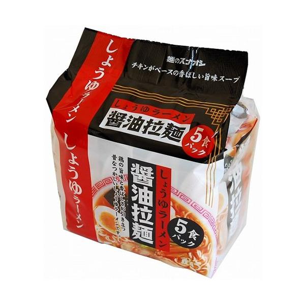 麺のスナオシ スナオシ 醤油拉麺 5食パック×6個