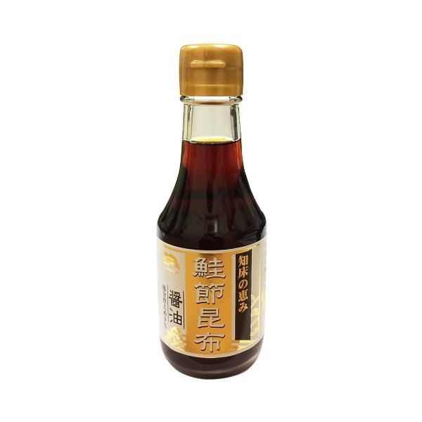 知床の恵み 鮭節昆布醤油 150ml 北海道産 産地の北海道から全国発送 羅臼 しゃけ さけ サケ こんぶ コンブ しょうゆ ショウユ
