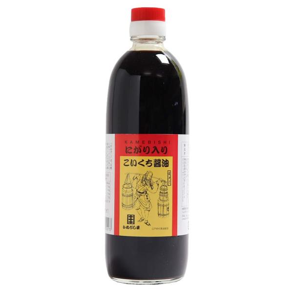 かめびし にがり入り濃口醤油500ml