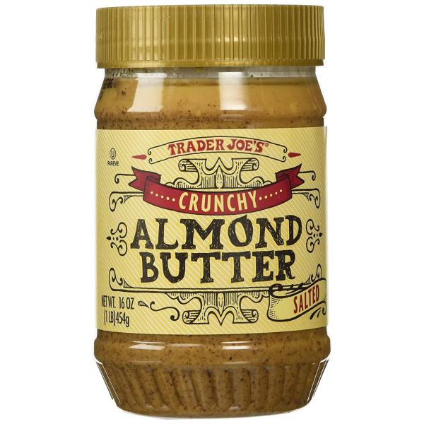 Trader Joe's トレーダージョーズ アーモンドバター（ クランチタイプ 有塩）2個セット [並行輸入品]…