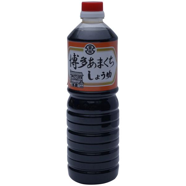 青柳醤油 博多あまくちしょうゆ 1L