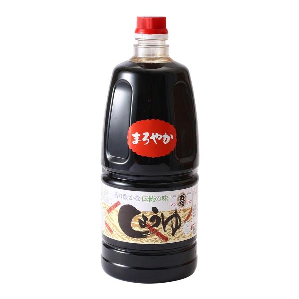万両味噌醤油 ハラル認証 本醸造 まろやか醤油 1500ml