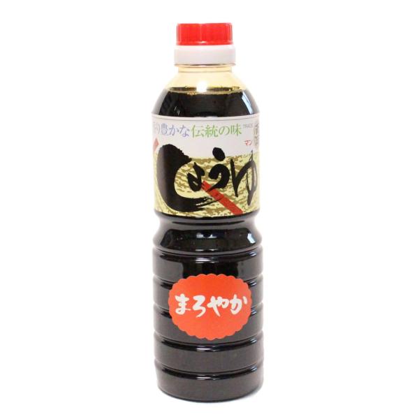 万両味噌醤油 本醸造 まろやか醤油 500ml