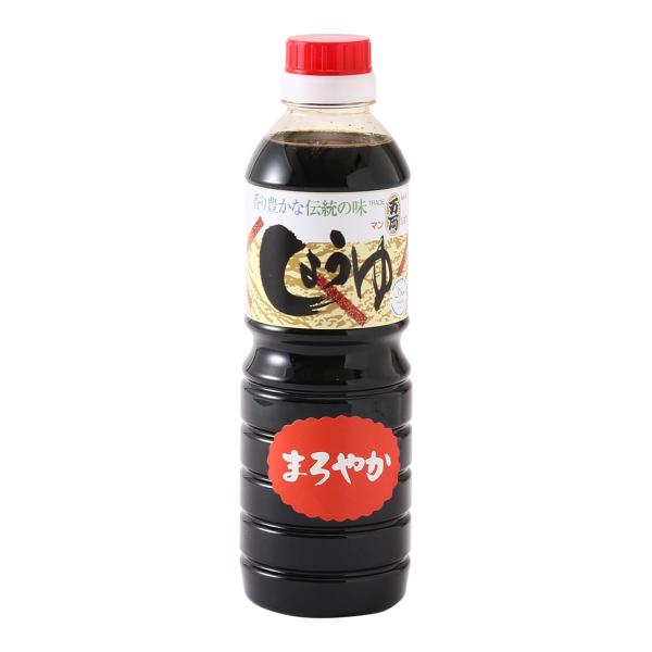 万両味噌醤油 ハラル認証 本醸造 まろやか醤油 500ml