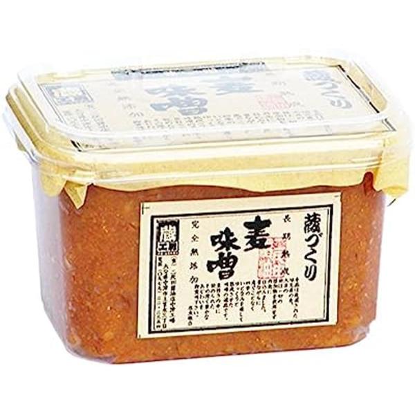 蔵工房 二反田醤油 長期熟成 麦味噌 500g