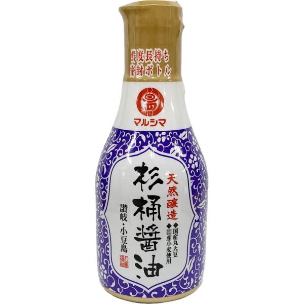 純正マルシマ 天然醸造杉桶醤油 200ml