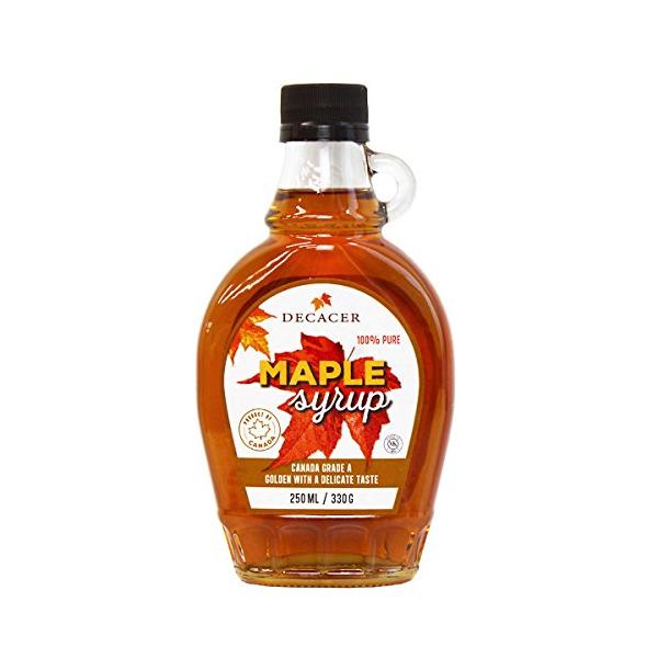デカセール　メープルシロップ　グレードＡゴールデン　330ｇ(250ｍｌ)