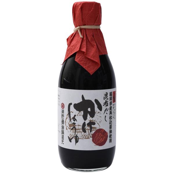 浦野醤油醸造元 昆布だしかけ醤油 360ml